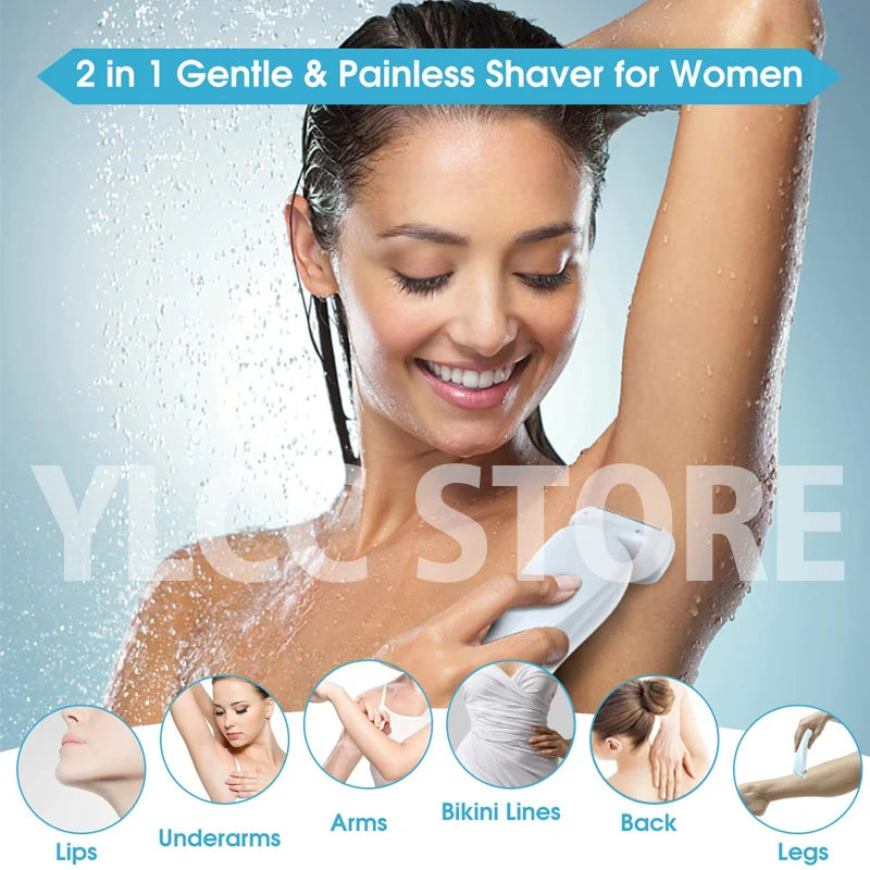 2 in 1 Waterproof Shaver