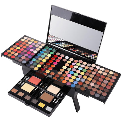 All-in-One Professional Makeup Kit – Eyeshadow, Lip Gloss, Concealer, Eyeliner & More for Women, Girls & Teens